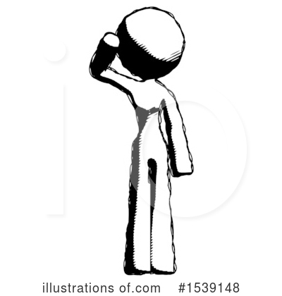 Royalty-Free (RF) Ink Design Mascot Clipart Illustration by Leo Blanchette - Stock Sample #1539148