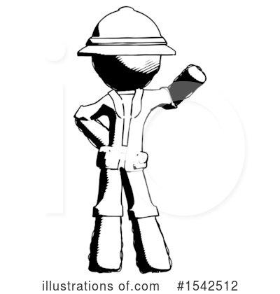 Royalty-Free (RF) Ink Design Mascot Clipart Illustration by Leo Blanchette - Stock Sample #1542512