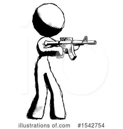 Royalty-Free (RF) Ink Design Mascot Clipart Illustration by Leo Blanchette - Stock Sample #1542754