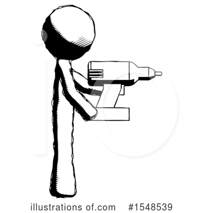 Royalty-Free (RF) Ink Design Mascot Clipart Illustration by Leo Blanchette - Stock Sample #1548539