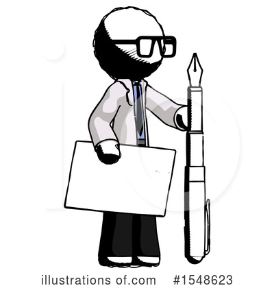 Royalty-Free (RF) Ink Design Mascot Clipart Illustration by Leo Blanchette - Stock Sample #1548623