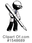 Ink Design Mascot Clipart #1548689 by Leo Blanchette