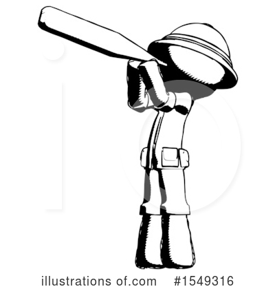 Royalty-Free (RF) Ink Design Mascot Clipart Illustration by Leo Blanchette - Stock Sample #1549316