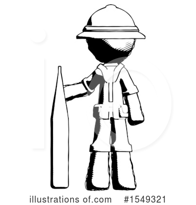 Royalty-Free (RF) Ink Design Mascot Clipart Illustration by Leo Blanchette - Stock Sample #1549321