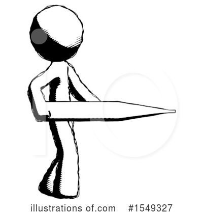 Royalty-Free (RF) Ink Design Mascot Clipart Illustration by Leo Blanchette - Stock Sample #1549327