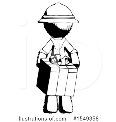 Royalty-Free (RF) Ink Design Mascot Clipart Illustration by Leo Blanchette - Stock Sample #1549358