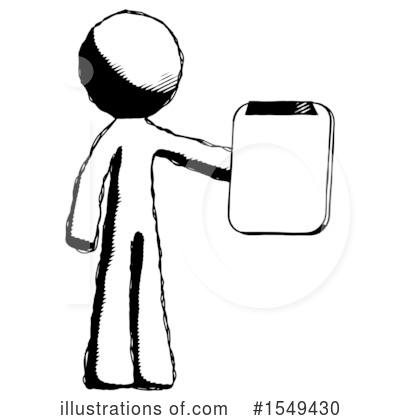Royalty-Free (RF) Ink Design Mascot Clipart Illustration by Leo Blanchette - Stock Sample #1549430