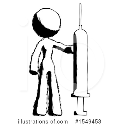 Royalty-Free (RF) Ink Design Mascot Clipart Illustration by Leo Blanchette - Stock Sample #1549453