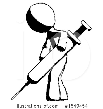 Royalty-Free (RF) Ink Design Mascot Clipart Illustration by Leo Blanchette - Stock Sample #1549454