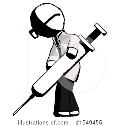 Royalty-Free (RF) Ink Design Mascot Clipart Illustration by Leo Blanchette - Stock Sample #1549455