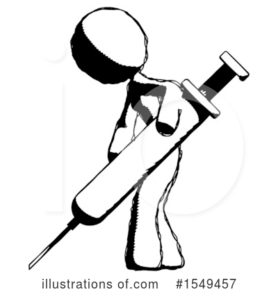 Royalty-Free (RF) Ink Design Mascot Clipart Illustration by Leo Blanchette - Stock Sample #1549457