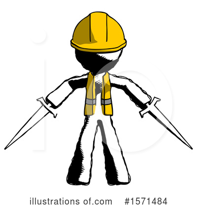 Royalty-Free (RF) Ink Design Mascot Clipart Illustration by Leo Blanchette - Stock Sample #1571484