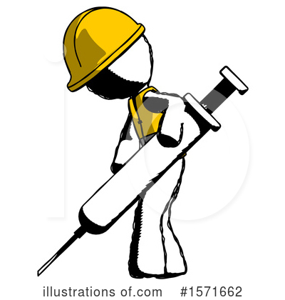 Royalty-Free (RF) Ink Design Mascot Clipart Illustration by Leo Blanchette - Stock Sample #1571662