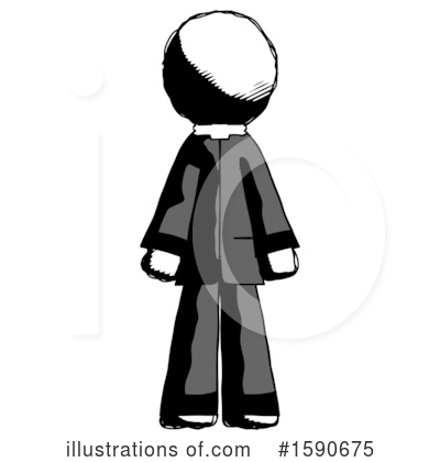 Standing Clipart #1590675 by Leo Blanchette