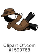 Ink Design Mascot Clipart #1590768 by Leo Blanchette