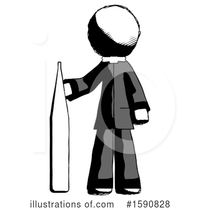 Royalty-Free (RF) Ink Design Mascot Clipart Illustration by Leo Blanchette - Stock Sample #1590828