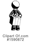 Ink Design Mascot Clipart #1590872 by Leo Blanchette
