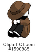 Ink Design Mascot Clipart #1590885 by Leo Blanchette