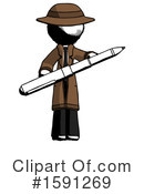 Ink Design Mascot Clipart #1591269 by Leo Blanchette
