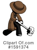 Ink Design Mascot Clipart #1591374 by Leo Blanchette