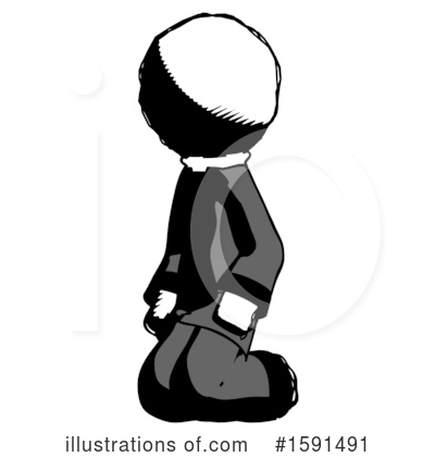 Royalty-Free (RF) Ink Design Mascot Clipart Illustration by Leo Blanchette - Stock Sample #1591491