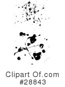 Ink Splatters Clipart #28843 by KJ Pargeter