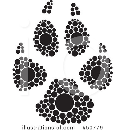 Paw Clipart #50779 by Cherie Reve