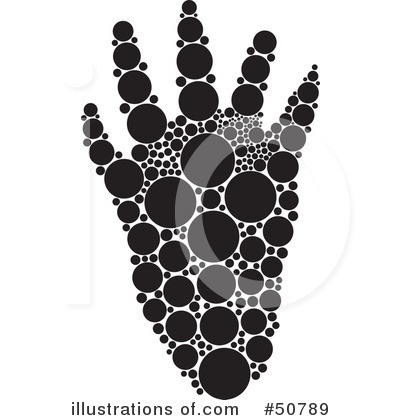 Paw Print Clipart #50789 by Cherie Reve