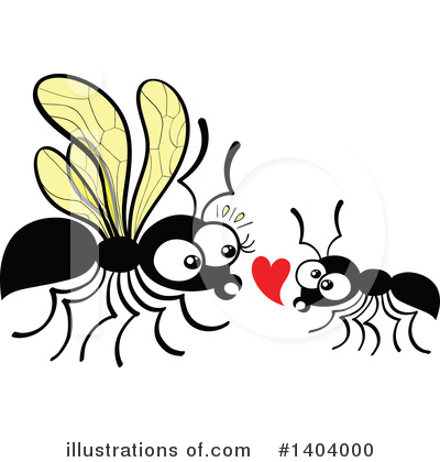 Ants Clipart #1404000 by Zooco