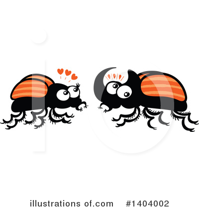 Royalty-Free (RF) Insect Clipart Illustration by Zooco - Stock Sample #1404002