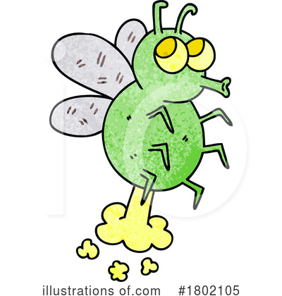 Housefly Clipart #1802105 by lineartestpilot