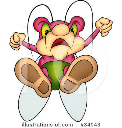 Royalty-Free (RF) Insect Clipart Illustration by dero - Stock Sample #34943
