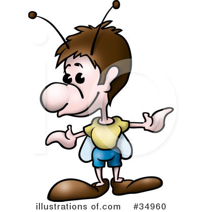 Royalty-Free (RF) Insect Clipart Illustration by dero - Stock Sample #34960