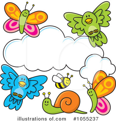 Royalty-Free (RF) Insects Clipart Illustration by Any Vector - Stock Sample #1055237