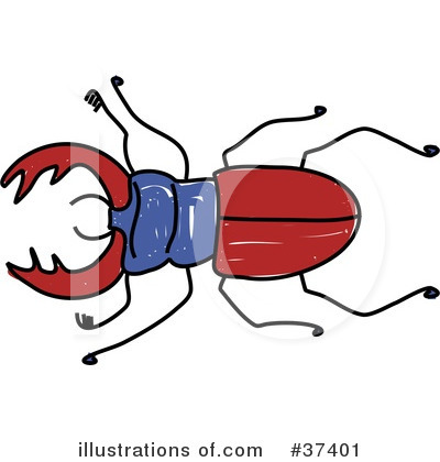 Royalty-Free (RF) Insects Clipart Illustration by Prawny - Stock Sample #37401