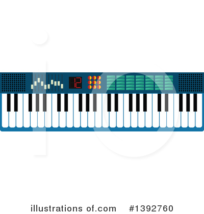 Keyboards Clipart #1392760 by Vector Tradition SM