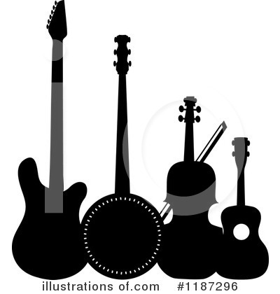 Ukulele Clipart #1187296 by Maria Bell