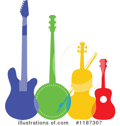 Music Clipart #1187307 by Maria Bell