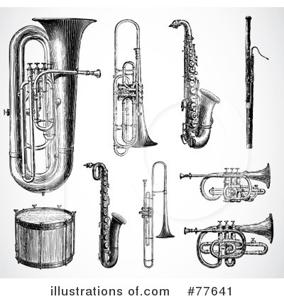 Music Instruments Clipart #77641 by BestVector