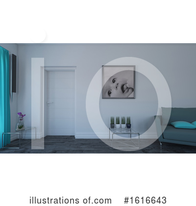 Royalty-Free (RF) Interior Clipart Illustration by KJ Pargeter - Stock Sample #1616643