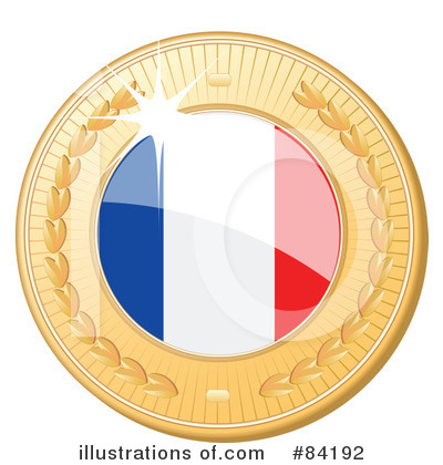 Royalty-Free (RF) International Medal Clipart Illustration by elaineitalia - Stock Sample #84192