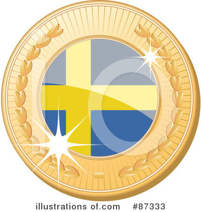 Royalty-Free (RF) International Medal Clipart Illustration by elaineitalia - Stock Sample #87333