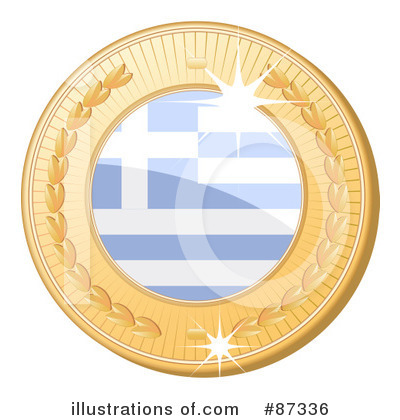 Royalty-Free (RF) International Medal Clipart Illustration by elaineitalia - Stock Sample #87336