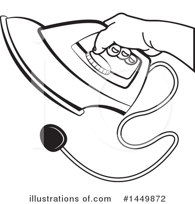Ironing Clipart #1449872 by Lal Perera