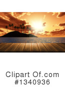 Island Clipart #1340936 by KJ Pargeter
