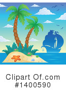 Island Clipart #1400590 by visekart