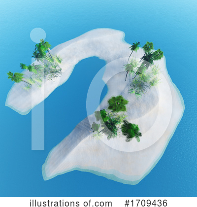 Royalty-Free (RF) Island Clipart Illustration by KJ Pargeter - Stock Sample #1709436