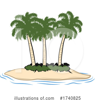 Island Clipart #1740825 by Vector Tradition SM