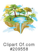 Island Clipart #209558 by BNP Design Studio