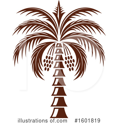 Palm Tree Clipart #1601819 by Vector Tradition SM
